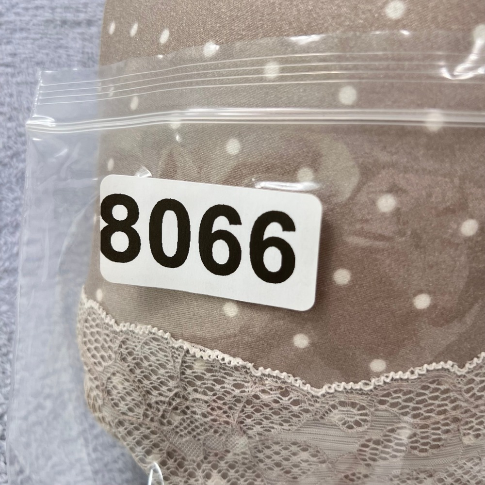 Cacique Lane Bryant Smooth Boost Plunge Underwire Bra 46DD Taupe Polka Dot Lace - Picture 7 of 7